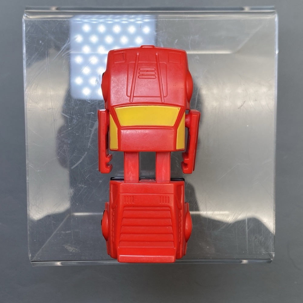 VINTAGE 1985 TONKA GO-BOTS RED CAR TRANSFORMER JAPAN - Picture 6 of 10